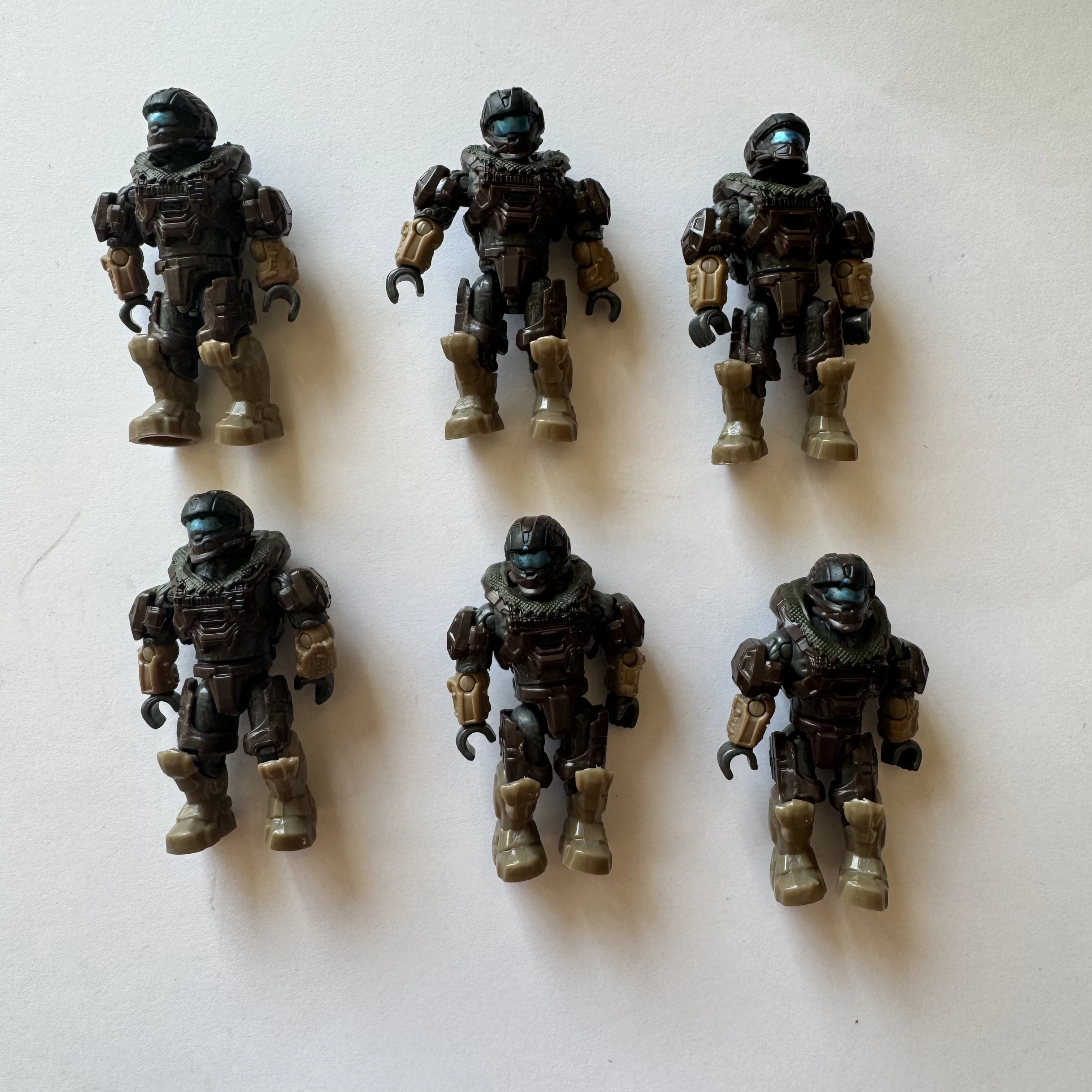 

6 свободных фигурок, игрушка без оружия 1:30, мини экшн-фигурка, модель, коллекционная фигурка, модель, подарок на рождество и хэллоуин