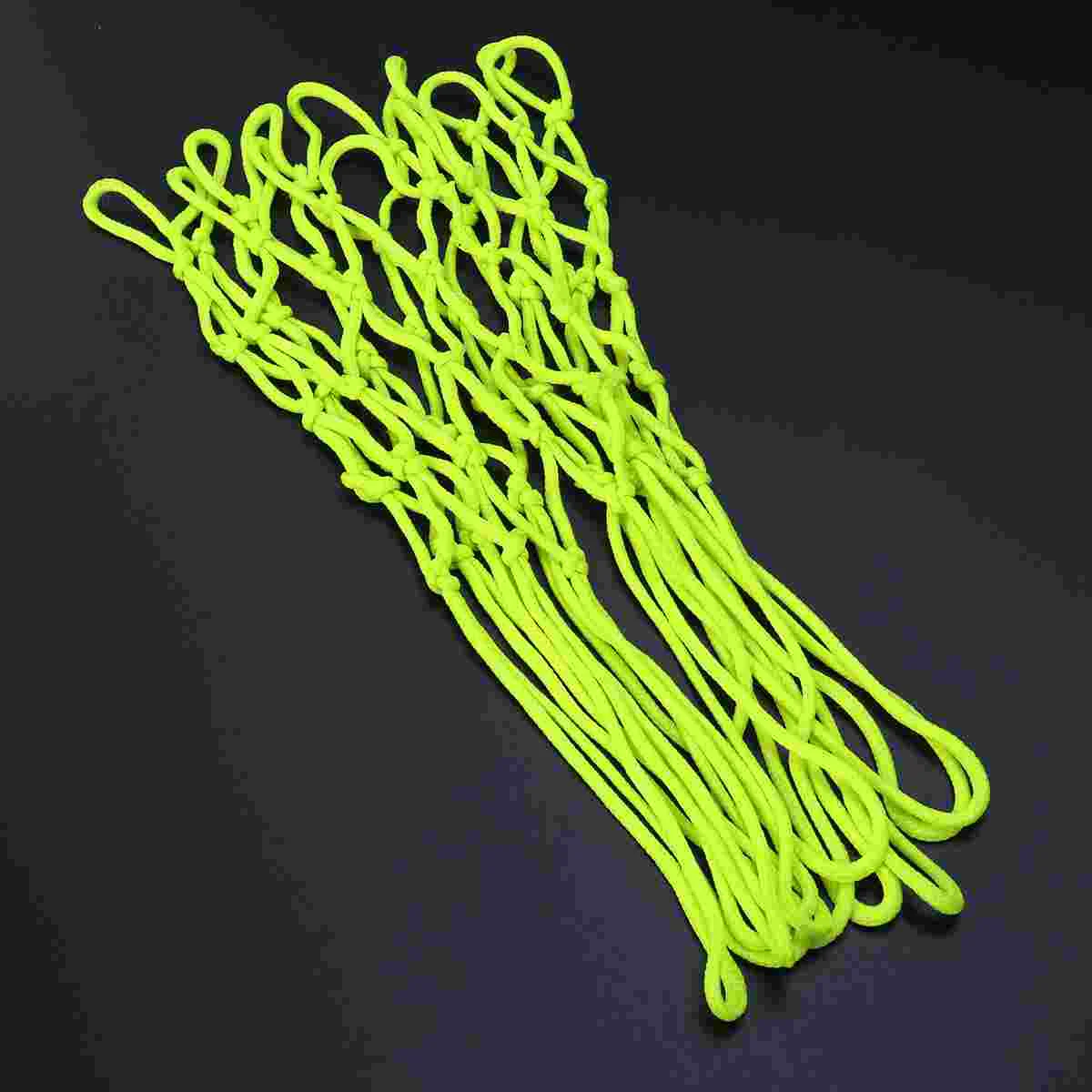 

2 PCS Basketball Net Glow in The Dark Nylon Luminous Heavy Duty Rim Fluorescence