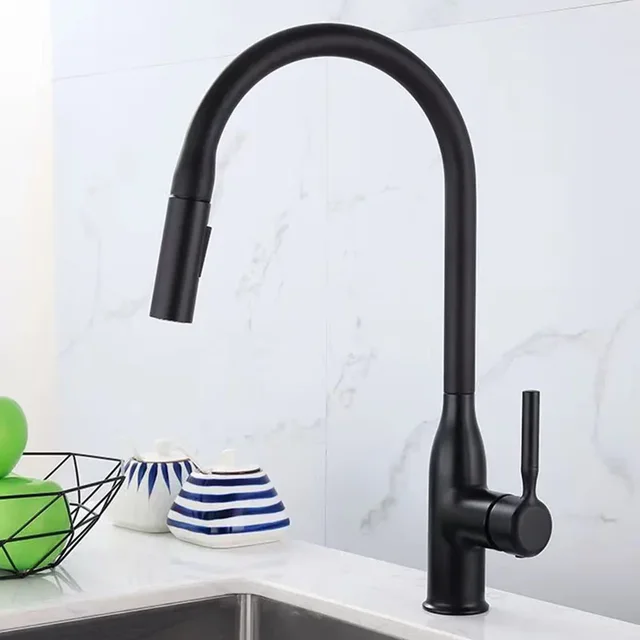 GEGVE ก๊อกน้ําอ่างล้างจานแบบถอดได้ก๊อกน้ําฤดูใบไม้ผลิกดึง Spout Mixer Tap ร้อนเย็นน้ําดึงลง Tap Sprayer ทําอาหาร 4 GEGVE ก๊อกน้ําอ่างล้างจานแบบถอดได้ก๊อกน้ําฤดูใบไม้ผลิกดึง Spout Mixer Tap ร้อนเย็นน้ําดึงลง Tap Sprayer ทําอาหาร 4