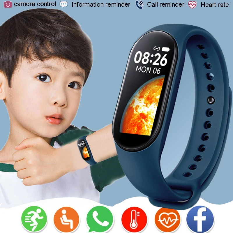 Acheter Montre connectée étanche, bracelet en Silicone, pour adolescents,  garçons et filles, électronique, numérique, Led, pour enfants