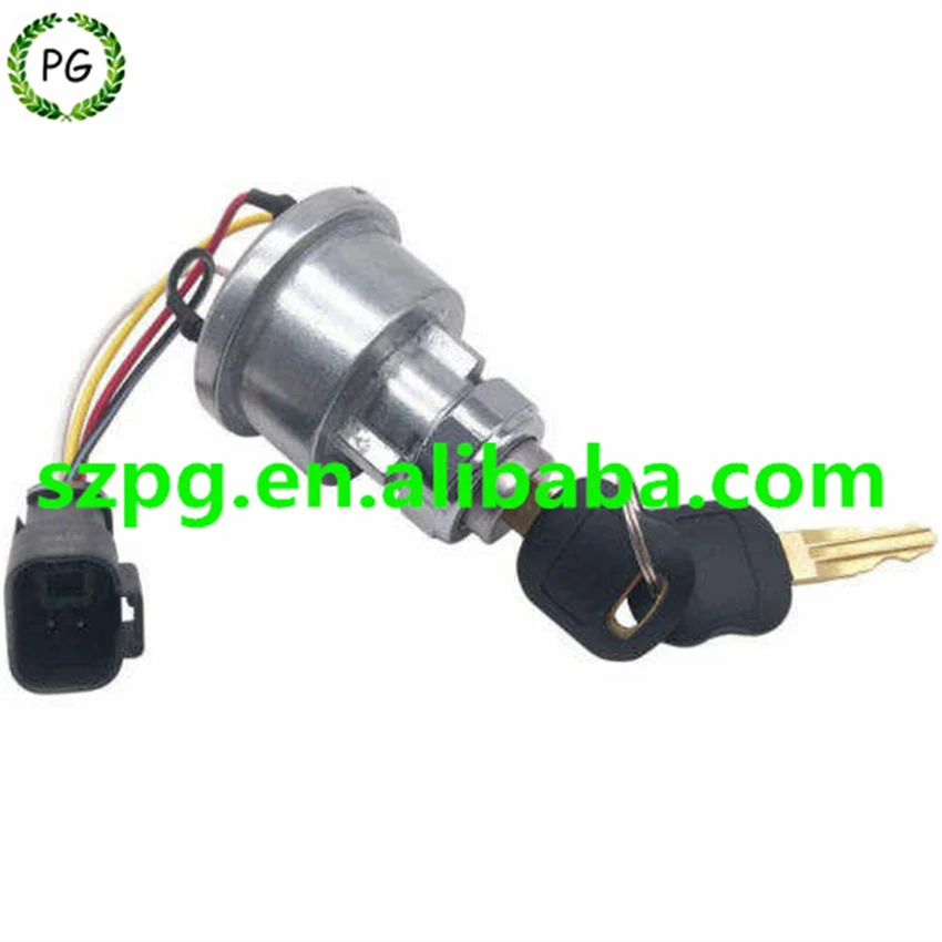 thumbnail image 2 of 110-7887 467-8535 FOR CATERPILLAR IGNITION STARTER SWITCH WITE 2KEYS 2 of 12