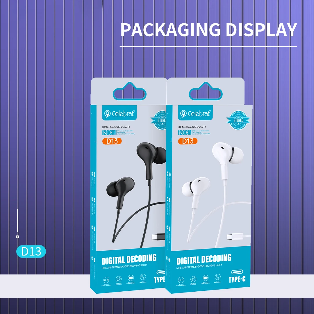 Type C Jack Wired Earphones Wired Headphones With DAC Microphone DAC HiFi Stereo For Samsung Galaxy S23 S21 S22 A54 A34 A53 A53 Ultra