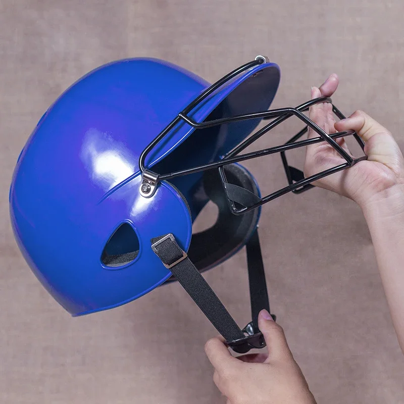 Baseball Strike Helmet Softball Catcher Protective Head Face Bat Softball Children Adult