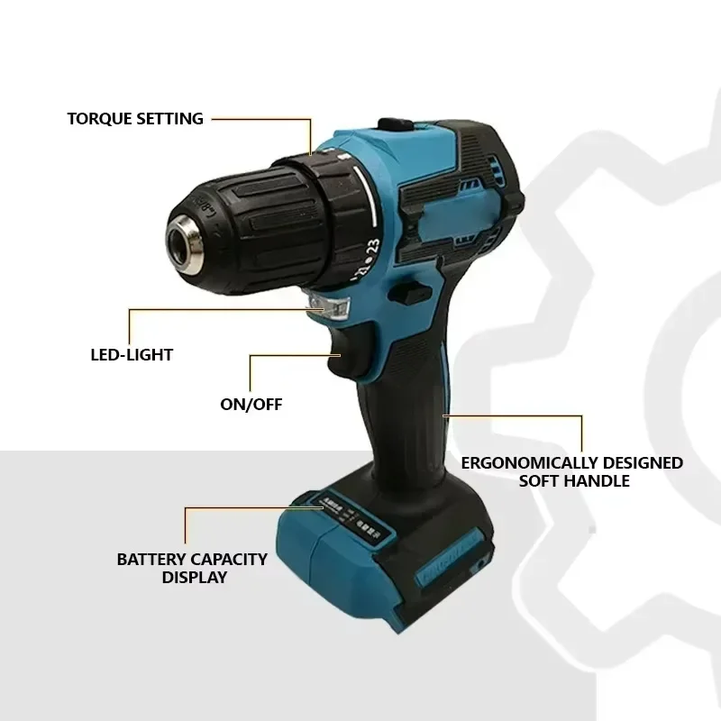 마키타 DDF485 10MM LXT 컴팩트 무선 공구 다기능 드라이버 임팩트 브러시리스 드라이브 충전식 브러시리스 드릴