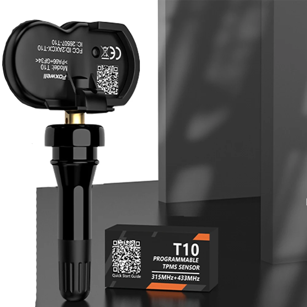 EURS 프로그래머블 센서 315 433MHz TPMS 2In1 타이어 압력 모니터링 시스템 프로그래머 테스터 복제 가능 활성화