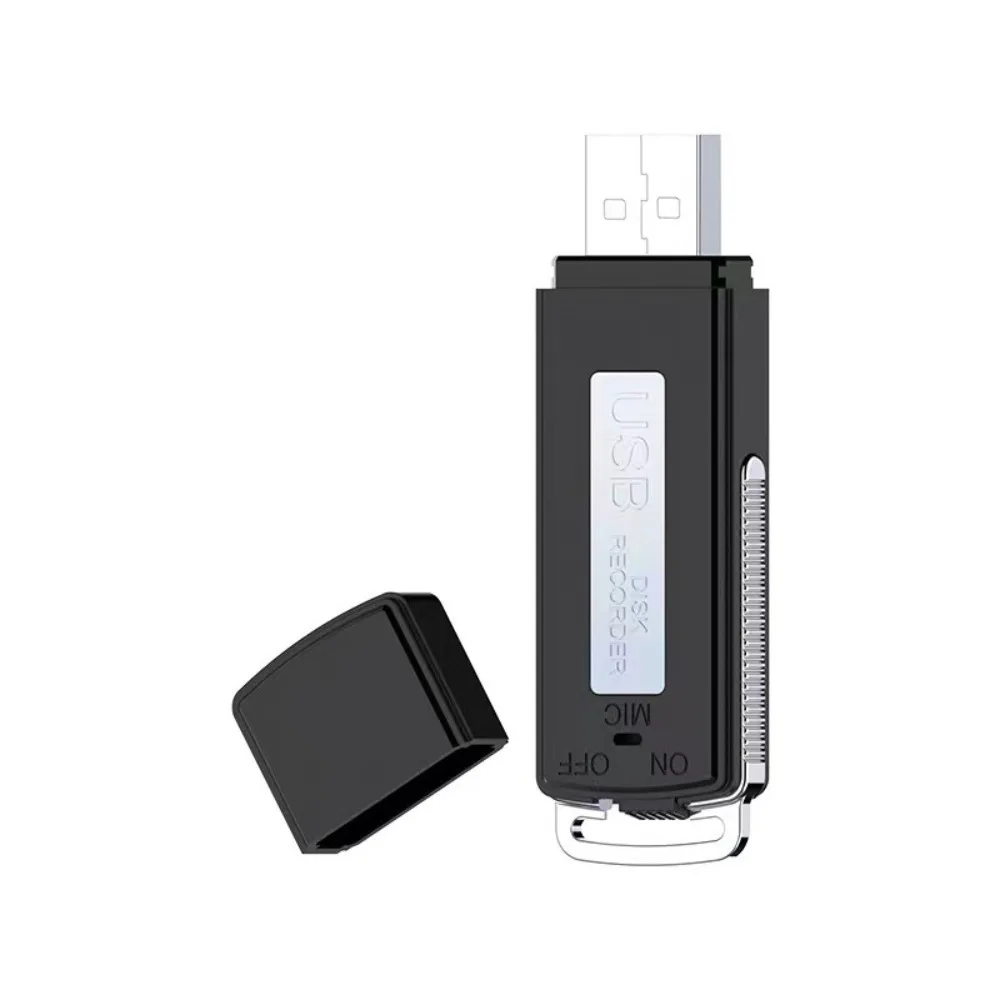 Mini USB Voice Recorder 4/8/16GB Noise Reduction USB 2.0 U-Disk Sound Recorder TF Card Portable Record Meeting