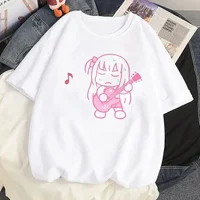 T-Shirt de dessin animé amusant et mignon pour femmes, vêtements de Style gothique Y2K pour femmes, t-shirts graphiques, vêtements esthétiques, Streetwear d'été 4
