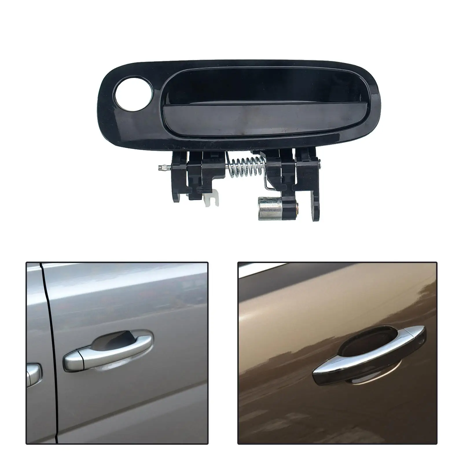 Car Exterior Outside Front Left Side Door Handle Fit for 98-02 for Toyota COROLLA 