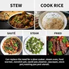 Slow Cooker 5.5QT with Timer, Non Stick Aluminum Alloy Liner, Preset and Delay Function, Slow Cooker 6