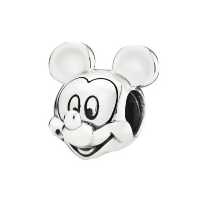 New Disney Mickey Mouse Princess Earrings Rings 100% 925 Silver Nacklace  Fit Pandora Pendant Silver Jewelry Gifts For Women - Squeeze Toys -  AliExpress