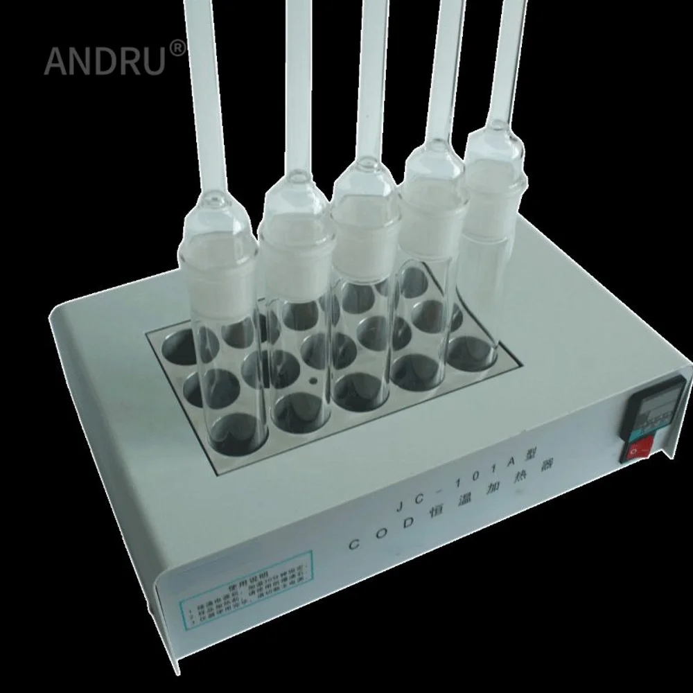 

Лабораторный нагреватель для сточных вод с постоянной температурой, 32 ℃-399 ℃, переменный ток 10% В ± 50 Гц, точность ± 1 ℃, 15 отверстий