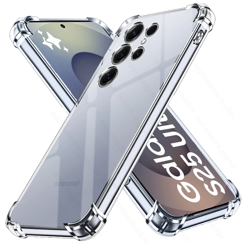 Ultra-Thin Transparent Crystal Clear Soft Phone Case Cover