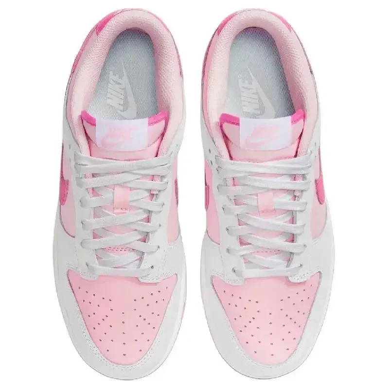 Nike Dunk Low Pink Foam Women's Skateboarding Sneakers Low-Top White/Pink