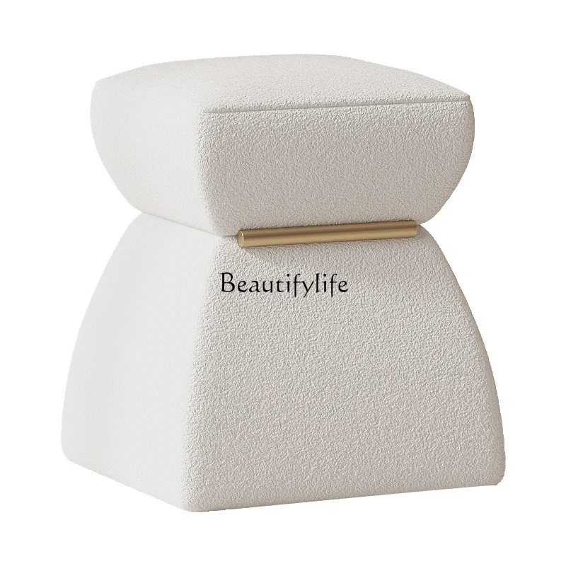 

Light Luxury Makeup Stool Nordic Simple Modern Bedroom Bay Window Dressing Stool