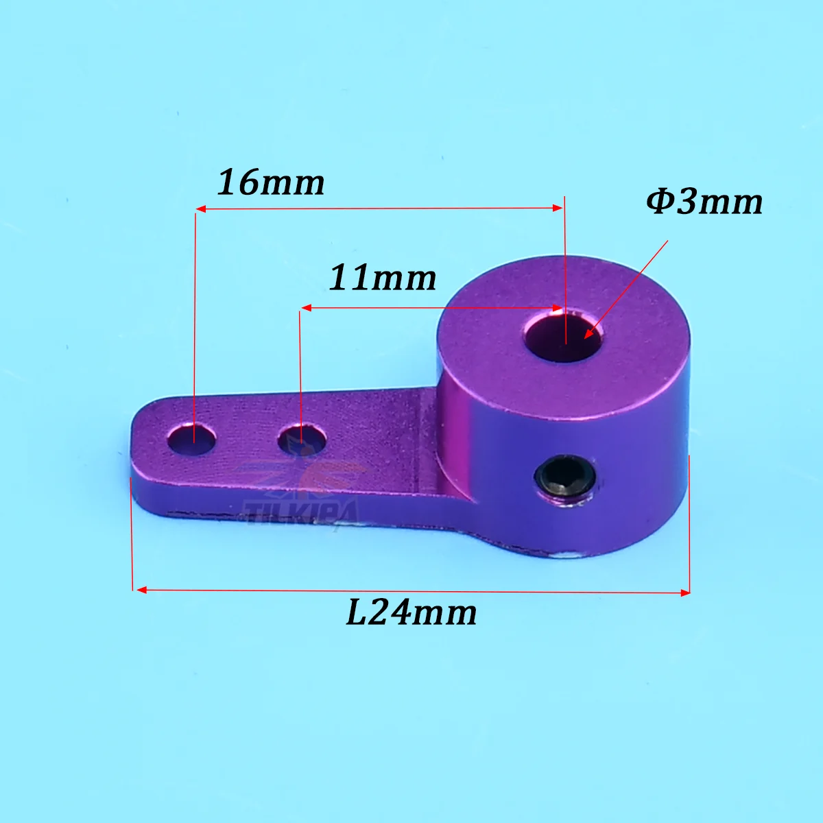 LED per barca RC 3-5mm, 6 colori, confezione da 2