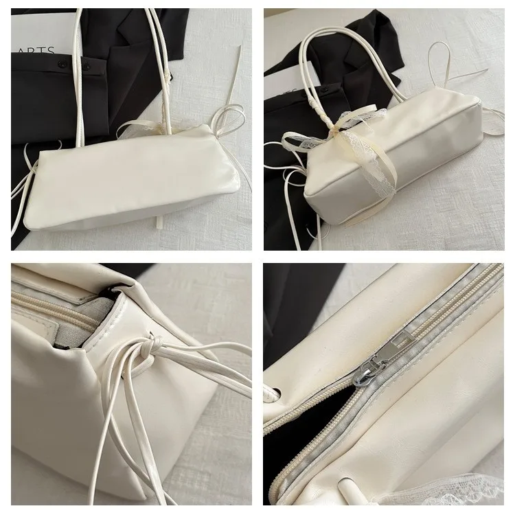 French Elegant Square PU Bag Image 3