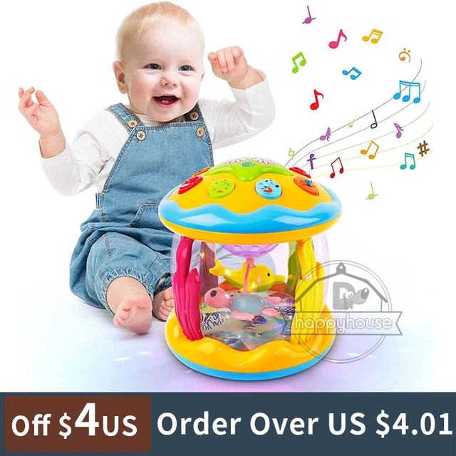 Baby Speelgoed 6 0 12 Maanden Muzikaal Speelgoed Baby 'S Oceaan Roterende  Projector Montessori Vroege Educatief Speelgoed Met Muziek Light Kids 1 2 3  - Aliexpress