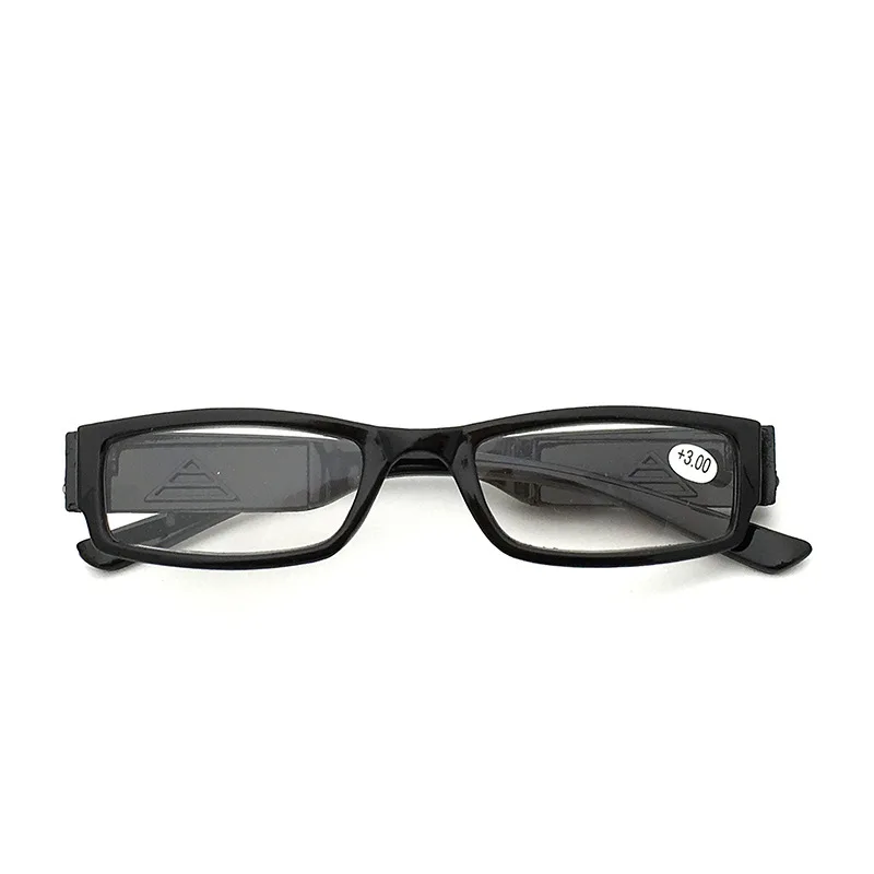 LED-Integrated Full Frame Fashion Reading Glasses (Strengths +1.0 to +4.0)
