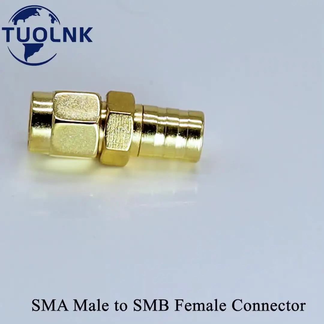 KUOQIY SMA Zu SMB Adapter 2 Stück - RF Antennenadapter Für DAB Autoradio