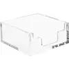 Small Napkin Holder Acrylic Paper Towel Dispenser Box Tissue Guest Case Tissue Box Napkin Holder for Kitchen Dining Desktop 1