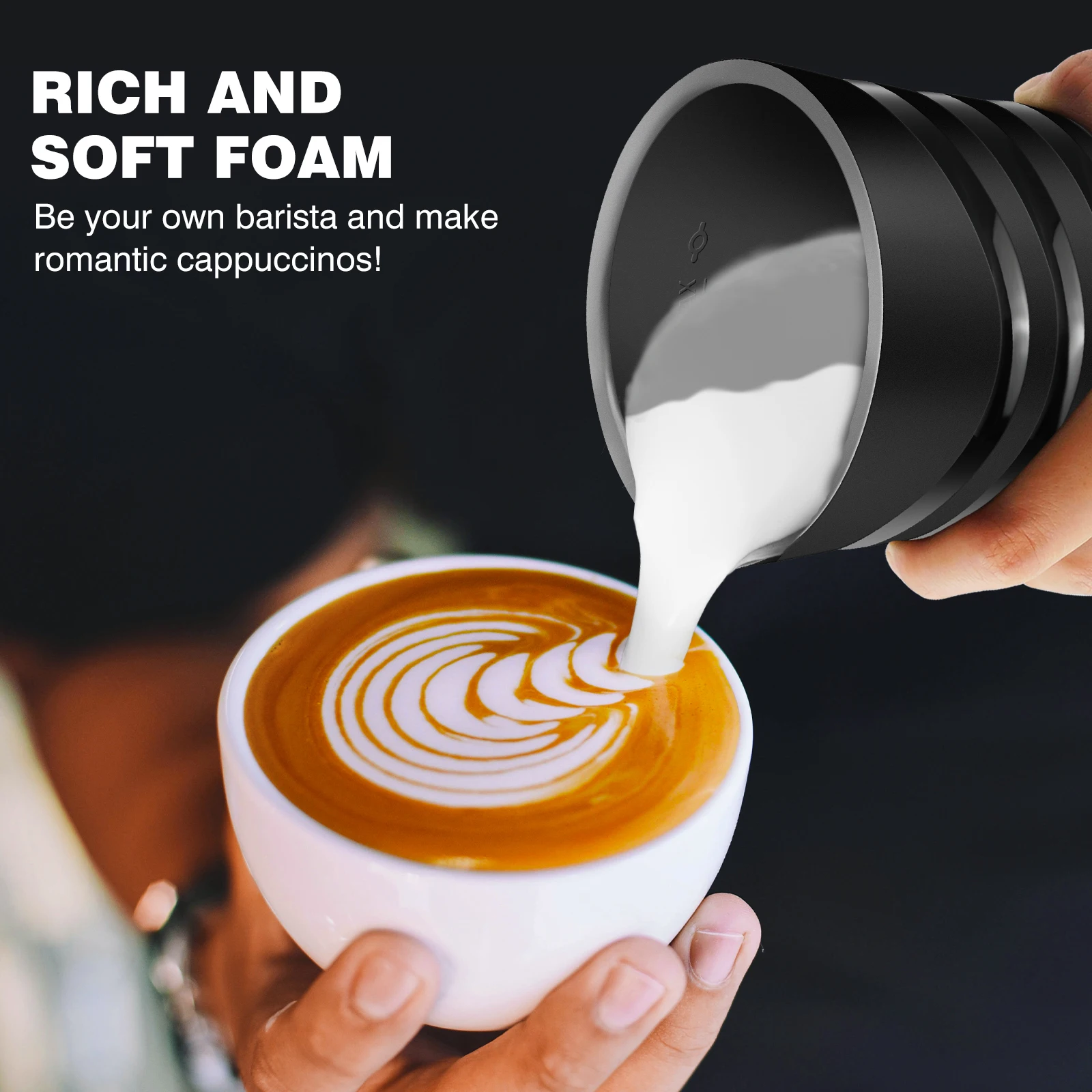 1500W Multi Functional Electric Milk Frother Machine