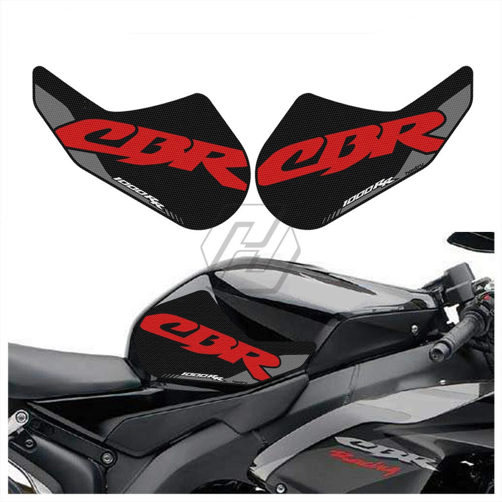For Honda CBR 1000RR 2004-2007 Sticker Motorcycle Accessorie Side Tank Pad Protection Knee Grip Traction for honda cbr 1000rr 2004 2007 sticker motorcycle accessorie side tank pad protection knee grip traction
