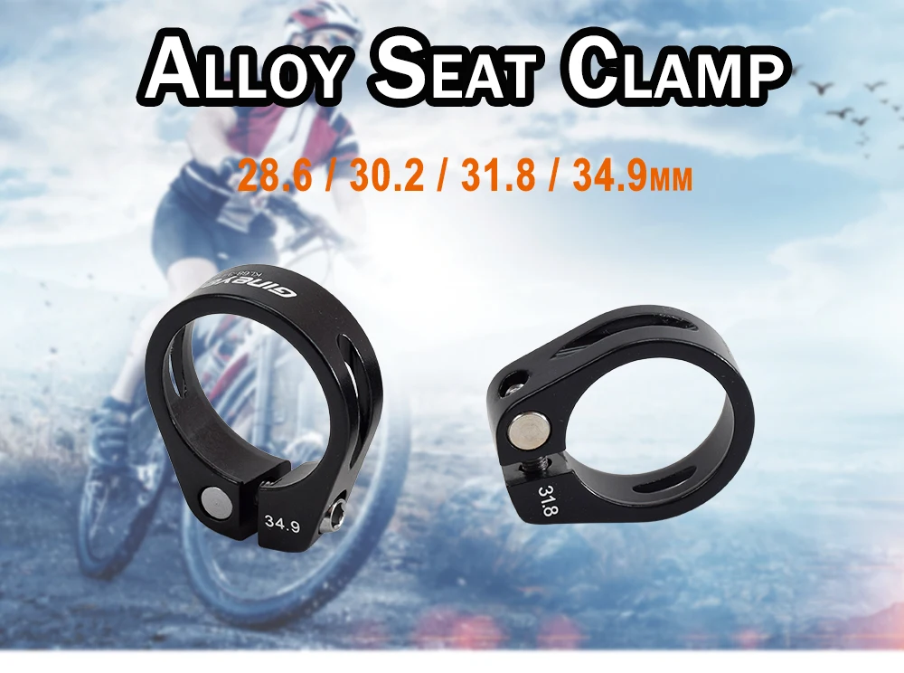 Description Picture 2 of itemKL68 Aluminum Bicycle Seatpost Clamp 28.6/30.2/31.8/34.9mm Alloy MTB Mountain Road Bike Post Pipe Seat Clamp Cycling Accessories