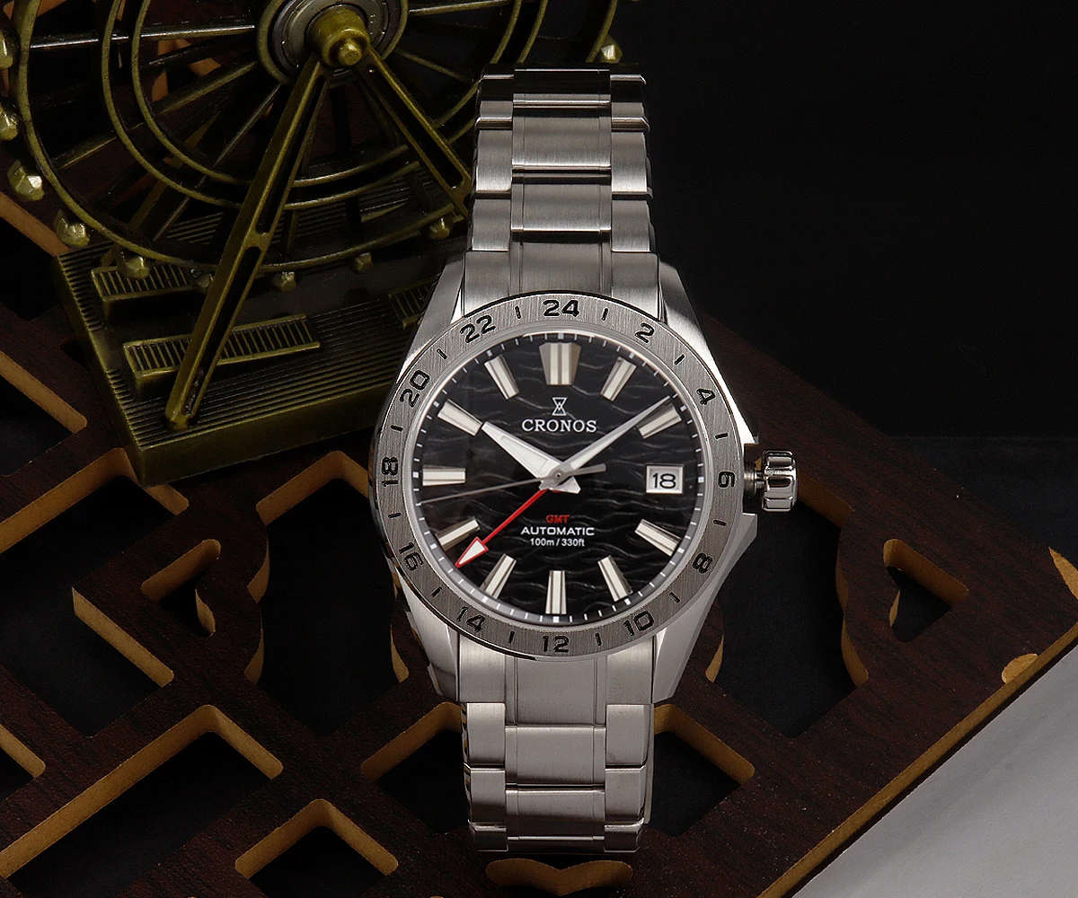 Cronos 2025 Rhombus / Perlage Dial Limited 39mm See-through