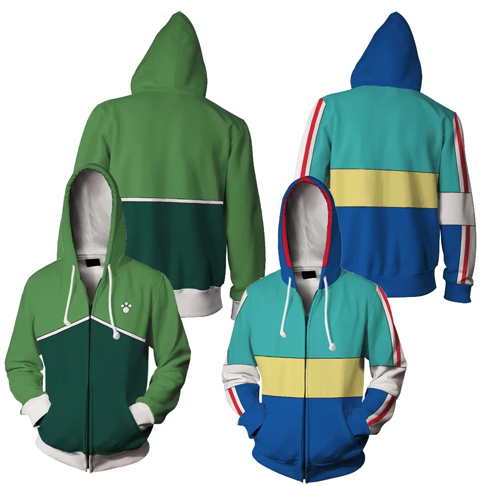 

Аниме Zom Shizuka Mikazuki Akira Tendou Косплей Толстовка костюм с 3D принтом толстовка с капюшоном для мужчин женщин Повседневная Уличная одежда пуловер