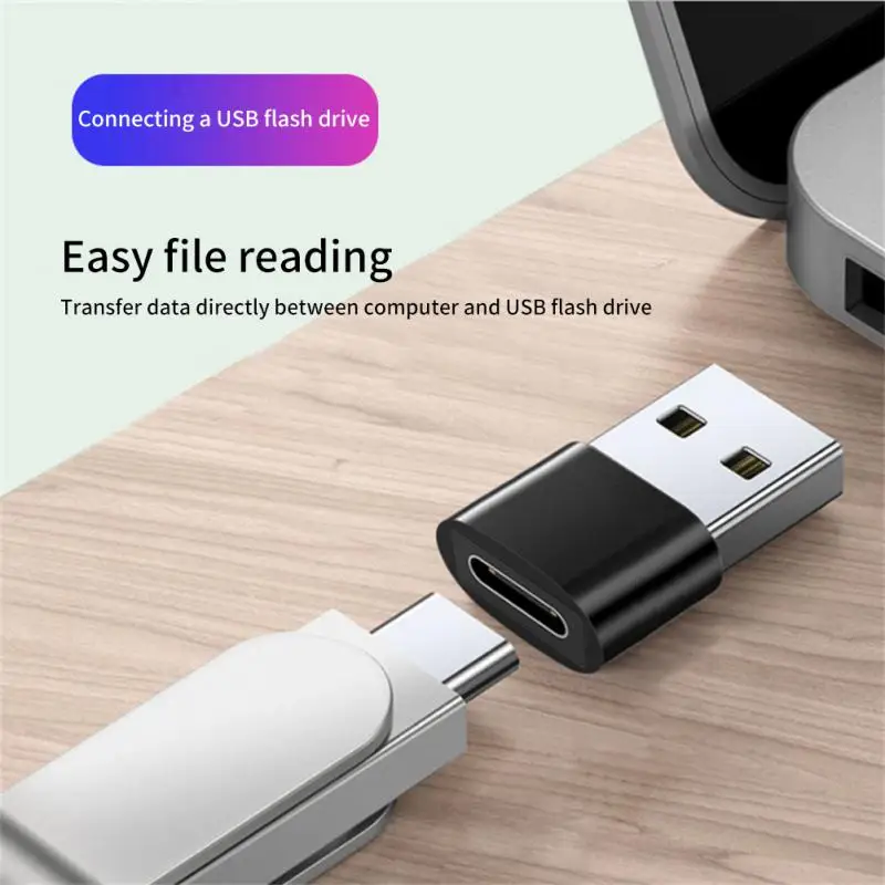 C Adapter OTG Type C to USB Adapter Type-C OTG Cable For 12 Max For 1 2 3 phone USB Adapters 1/2PCS