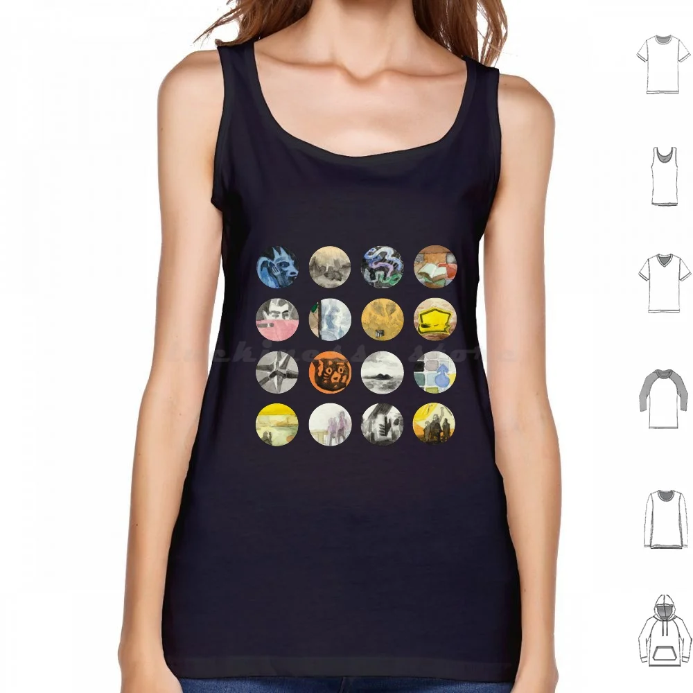 Tiny R.E.M. Serbatoio Magliette E Camicette Di Stampa Di Cotone Rem 90S 90S 90S Musica 90S Alternativa Acquerello Album Della Copertura Piccolo