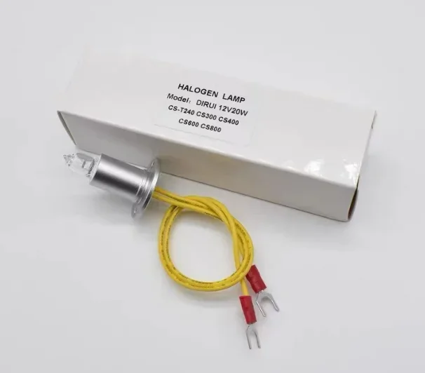 Chemistry Halogen Lamp 12v20w Compatible for Dirui CS-T240 Cs300 Cs400 Cs600 Cs800