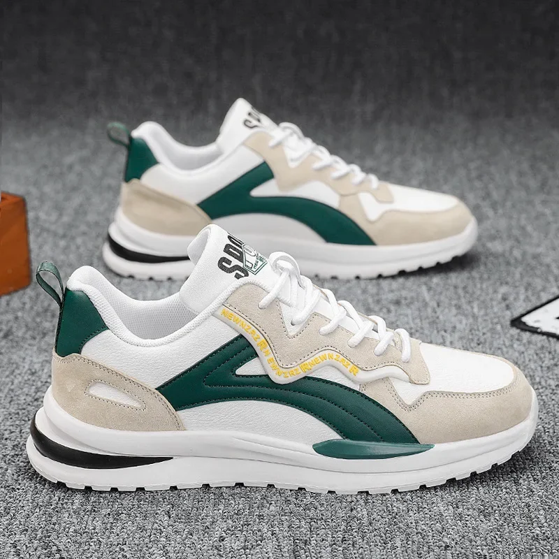 Men's Sneakers Sporty Look Skate Shoes Casual Classic Outdoor Daily Walking Shoes Faux Leather Warm