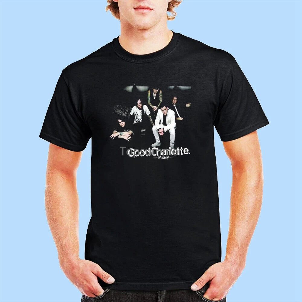 Nwt Good Charlotte-Pailly Pop Punk America Maglietta Nera Taglia S A 5Xl