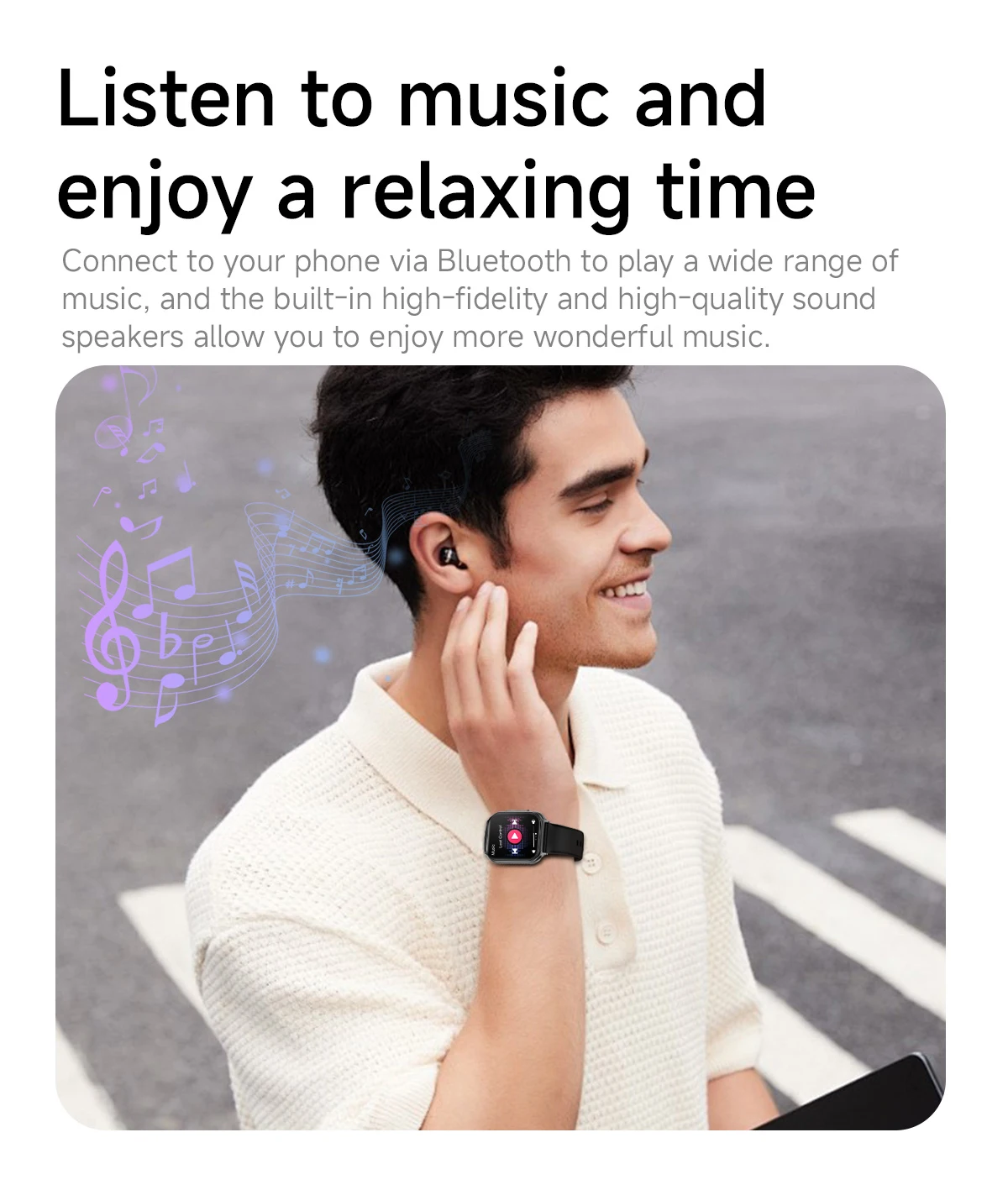 Lige Smartwatch Mit Sprachassistent Und Hd-display Für Sport_voghion.com