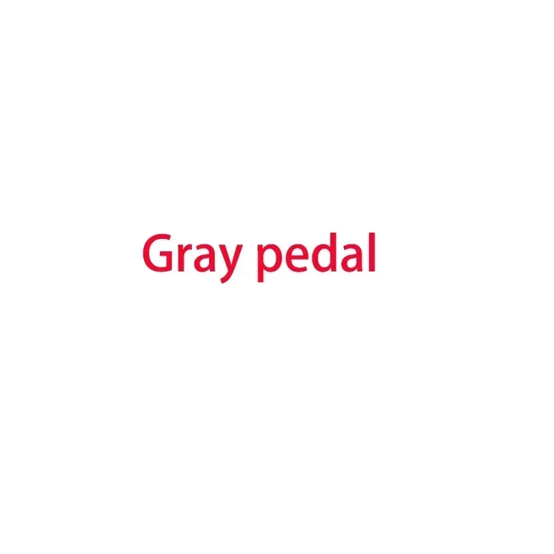 Gray pedal