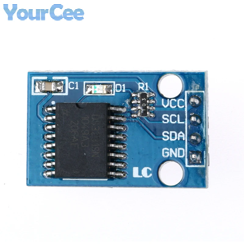 DS3231 Высокоточный тактовый модуль IIC I2C интерфейс CR1220 держатель аккумулятора 2,54 мм (art.: 3920c2ee954e2) - 3920c2ee954e2