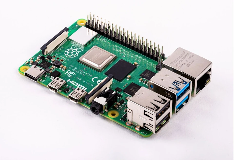 Raspberry Pi 4 Powerful Computer Model B with Dual-Band WiFi