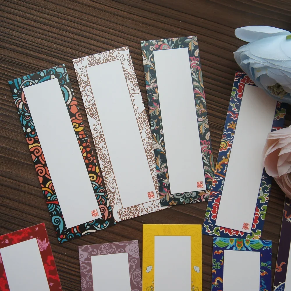 

30 Pcs Ancient Emperor's Manuscript Paper Design Cards As Bookmark Tag Gift Decoration Scrapbooking DIY Message Card