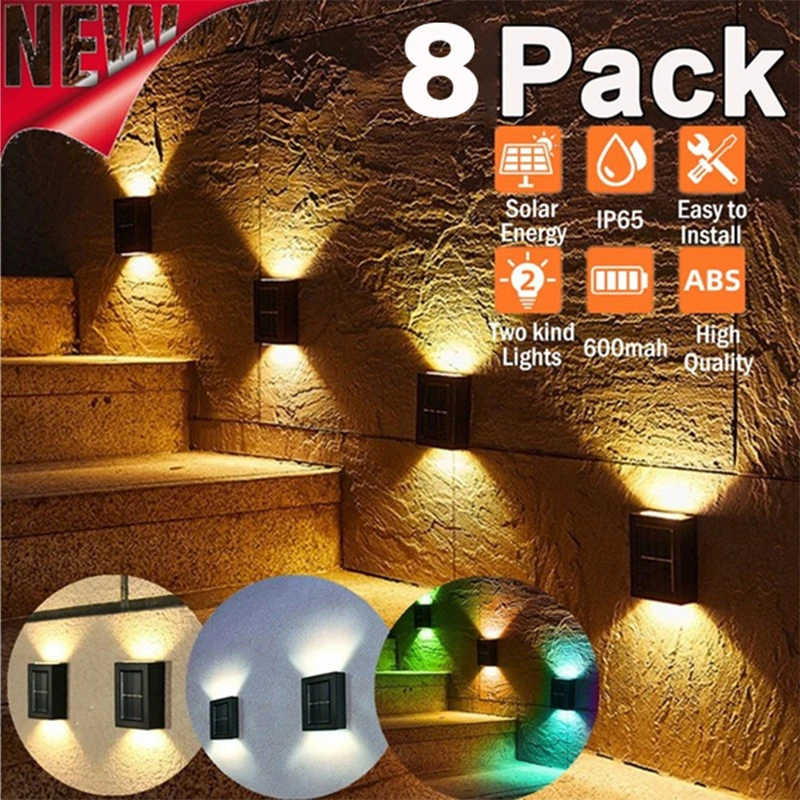 Solar-Up-and-Down-Spot-Lights-Outdoor-Street-Wall-Light-Lamp-Solar ...