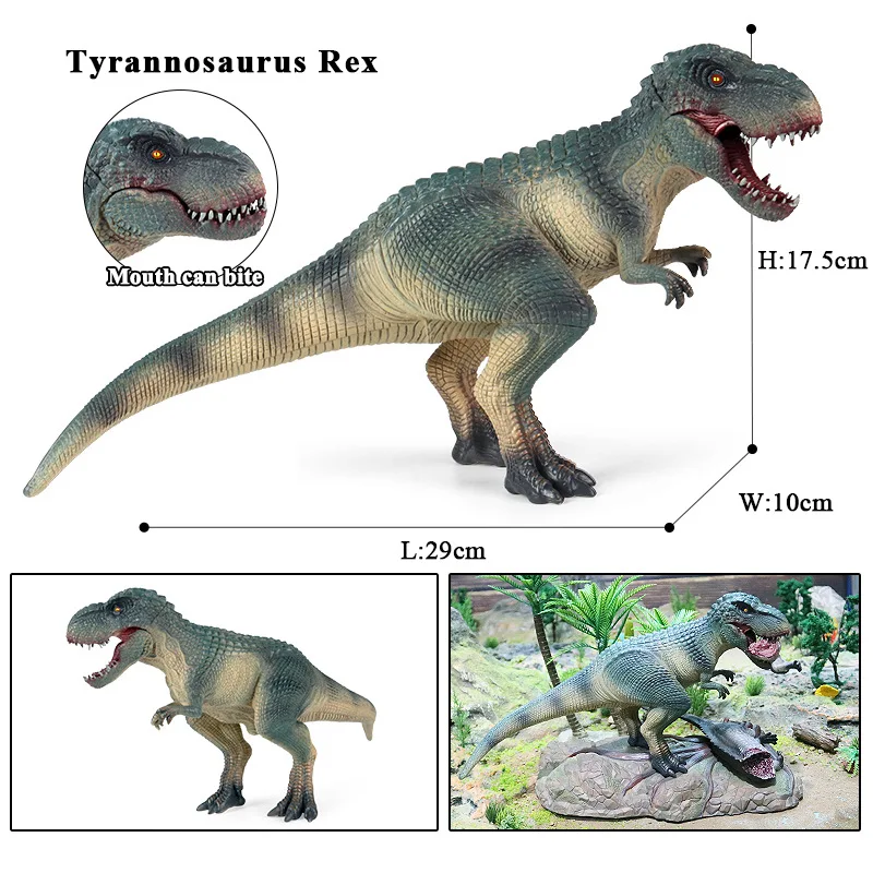 T Rex Parque dos Dinos com movimento - BBR Toys - Mundial Casa e Presentes