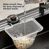 Kitchen Sink Drain Rack, No Drilling, Foldable Filter Rack, Kitchen Waste Anti Clogging Rack, Leftover Food Filter Rack 2