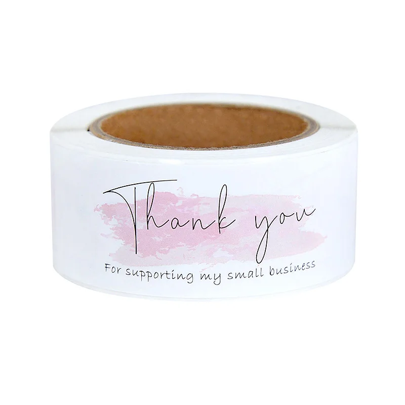 120Pcs Thank You for Your Order Stickers Labels for Envelope Sealing for Small Business Decor Sticker Stationery Package Decor 