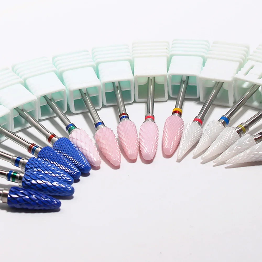 Nail Drill Bit 1pc Ceramic For Electric Manicure Machine