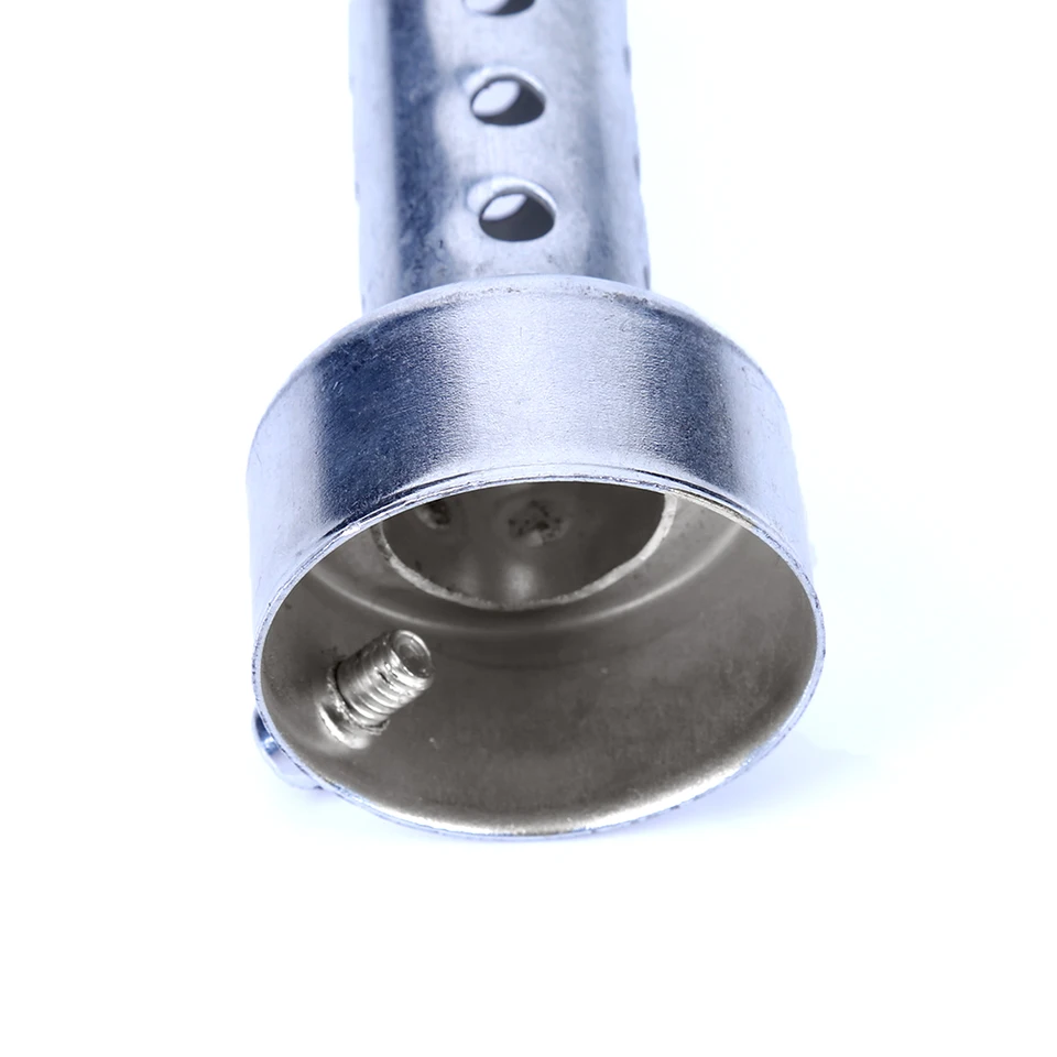 Silenziatore Per Moto Universale In Metallo – DB Killer Rimovibile 35/42/45 Mm – Argento