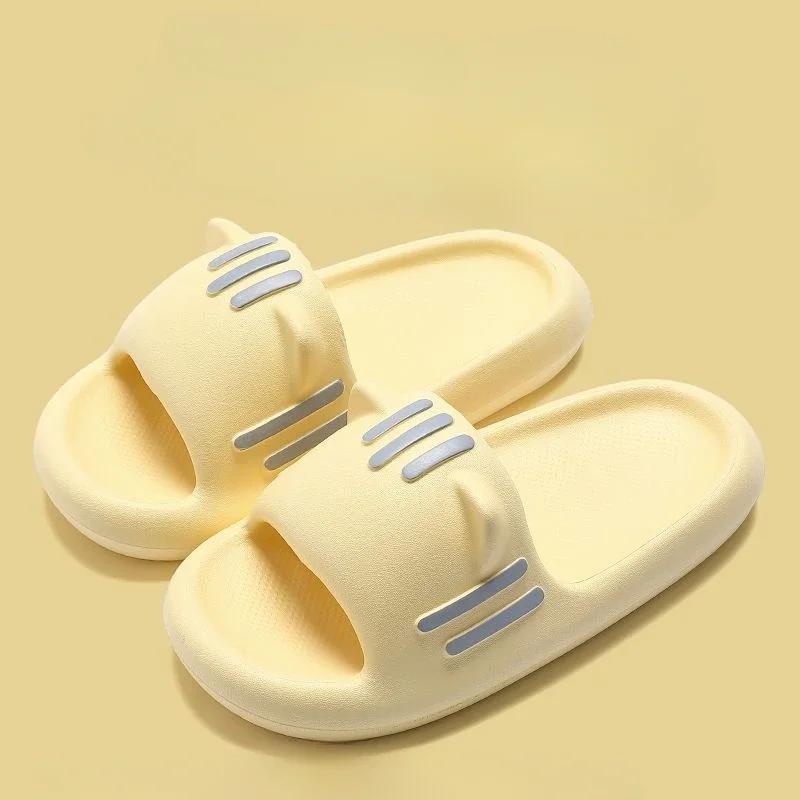 

Women's Soft Sole Pillow Slides Lightweight Open Toe Non Slip EVA Slides Shoe Indoor Outdoor Quick Drying Bathroom Slipper
