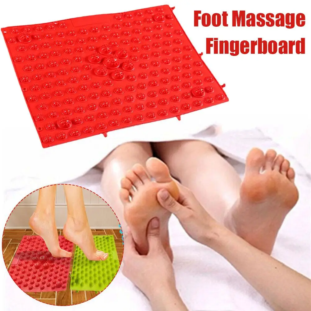 

Durable Foot Care Massage Pad Acupuncture Therapy Toe 25x30cm Blood Pressure Board Plantar Finger Circulation Foot Press P9I6