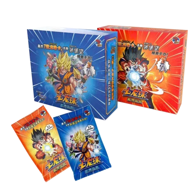 Dragon Ball Card Anime Characters Rare Flash Card Son Goku Battle Card Enhancement Pack Collection Flash Card Children's Gift