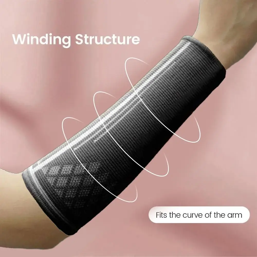 Description Picture 5 of itemUV Protection Volleyball Arm Sleeves Breathable Elastic Arm Warmers Wrist Support Sports Safety Forearm Compression Sleeve