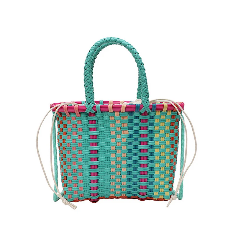Green shoulder bag
